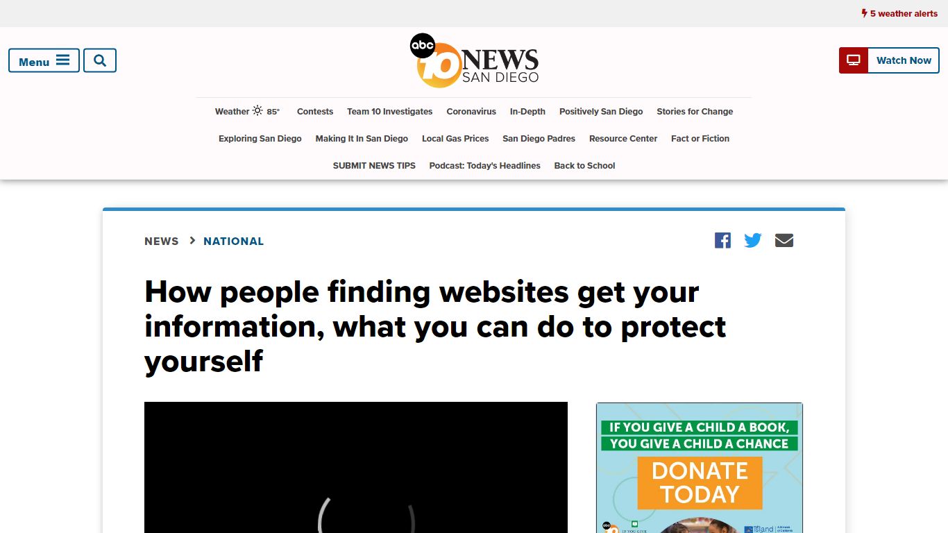How people finding websites get your information - 10news.com